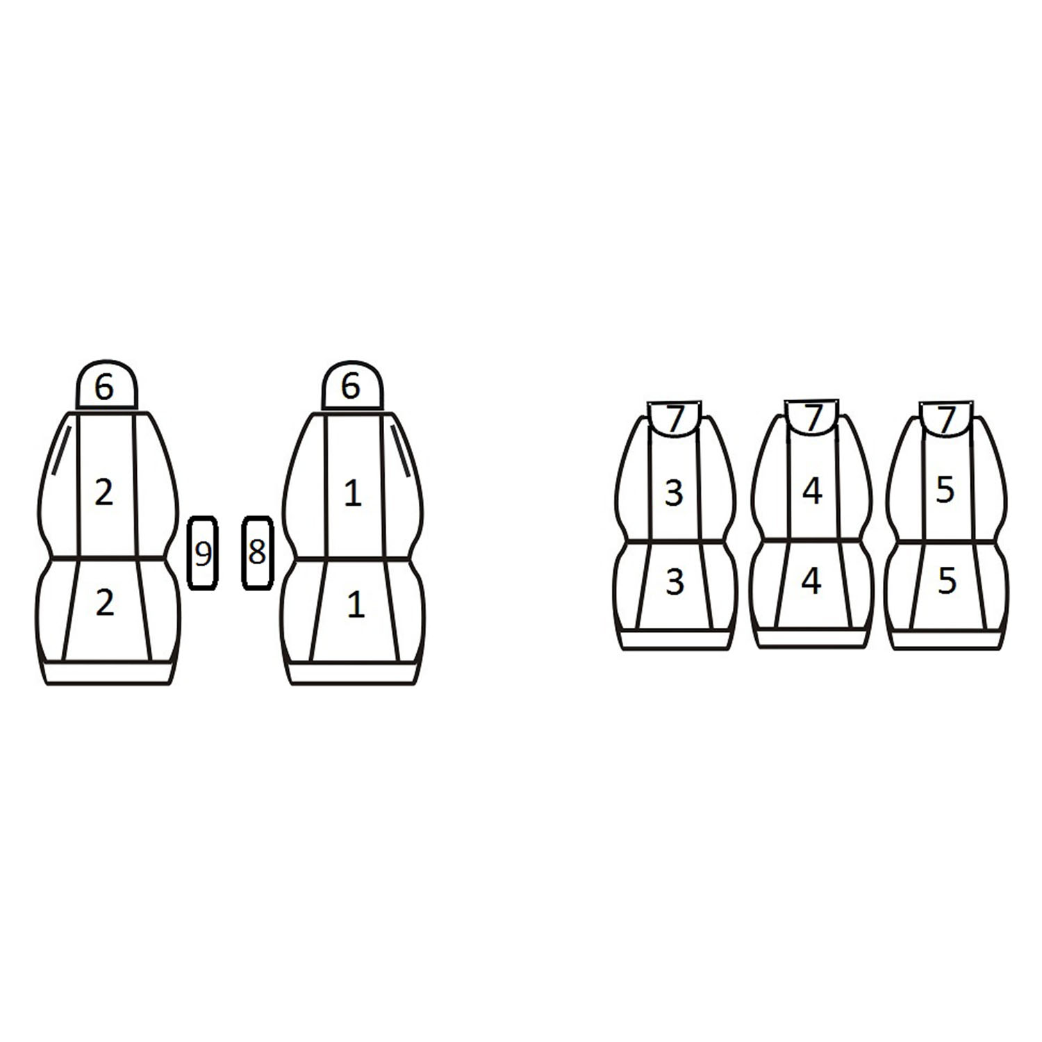 Citroen C4 Picasso  (5 foteli) zakres rocznikowy 2006 - 2013