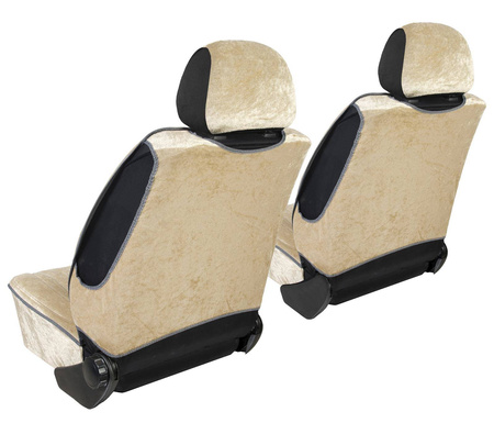 Pokrowce Ergonomiczne roz."XL"welur beż