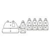 Pokrowce Miarowe do Citroen Jumper; Fiat Ducato; Peugeot Boxer (7 osobowy) ( 2006 - … )