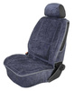 Pokrowiec Ergonomiczny na przedni fotel roz."XL"welur granat