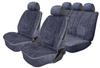 Pokrowce Ergonomiczne profilowany roz."XL"welur granat