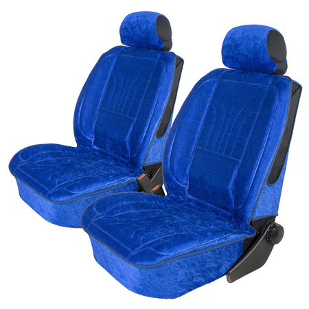 Pokrowce Ergonomiczne roz."XL"welur niebieski