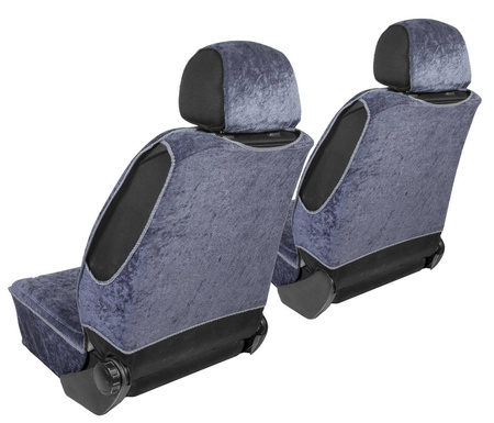 Pokrowce Ergonomiczne profilowany roz."XL"welur granat