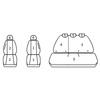 Pokrowce Miarowe do Fiat Panda III ( 2012 - … )