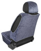 Pokrowiec Ergonomiczny na przedni fotel roz."XL"welur granat