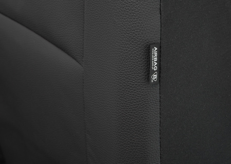 Pokrowce CLASSIC VIP 2+1 wzór: ekoskóra grafit