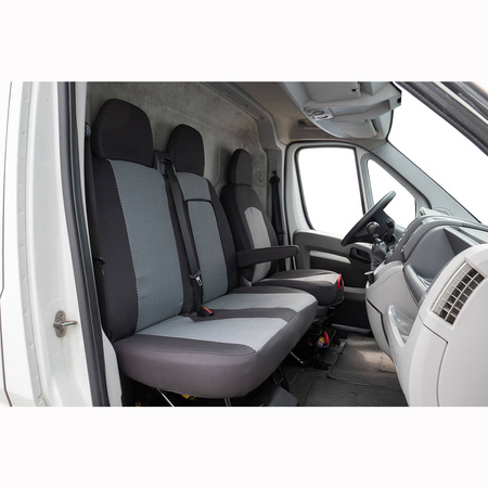 Pokrowce Miarowe do Ford Transit Custom (2+1) ( 2012 - 2023 )