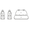 Pokrowce Miarowe do Fiat Panda III ( 2012 - … )