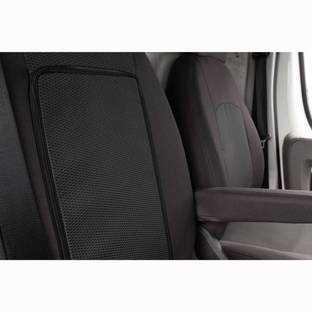 Pokrowce Miarowe do VW Crafter II; MAN TGE (2+1) ( 2017 - ...)