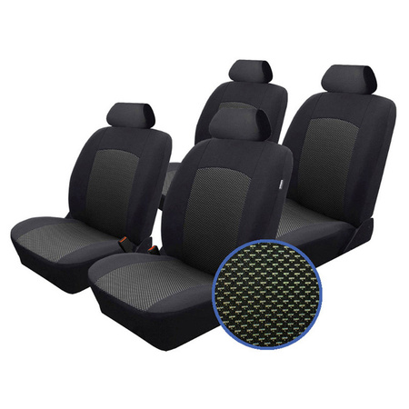 Pokrowce Miarowe do Citroen C2 (4 fotele) ( 2003 - 2009 )