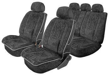 Pokrowce Ergonomiczne roz."XL"welur czarny