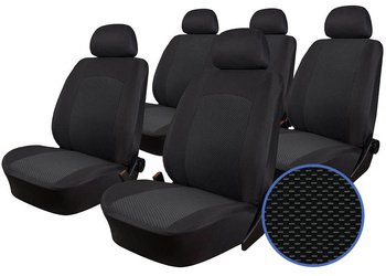 Pokrowce Miarowe do Opel Combo Elite; Citroen BerlingoIII; Peugeot Rifter; Toyota ProAce (5 foteli) ( 2018 - .. )