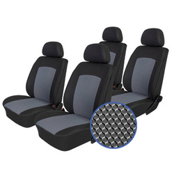 Pokrowce Miarowe do Citroen C2 (4 fotele) ( 2003 - 2009 )