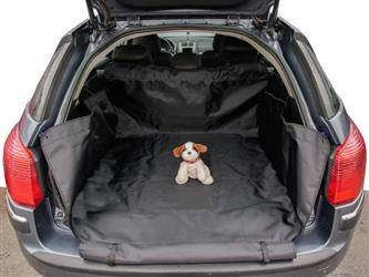 Wodoodporny pokrowiec ochronny do przewozu zwierząt w bagażniku auta typu kombi w eleganckiej torbie