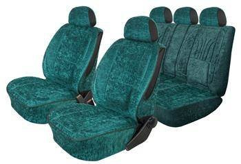 Pokrowce Ergonomiczne roz."XL"welur zielony