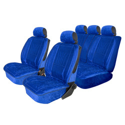 Pokrowce Ergonomiczne roz."XL"welur niebieski